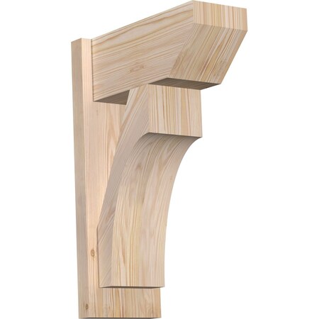 Ekena Millwork Westlake Slat Smooth Outlooker, Douglas Fir, 7 1/2"W x 16"D x 24"H OUT08X16X24WTL06SDF